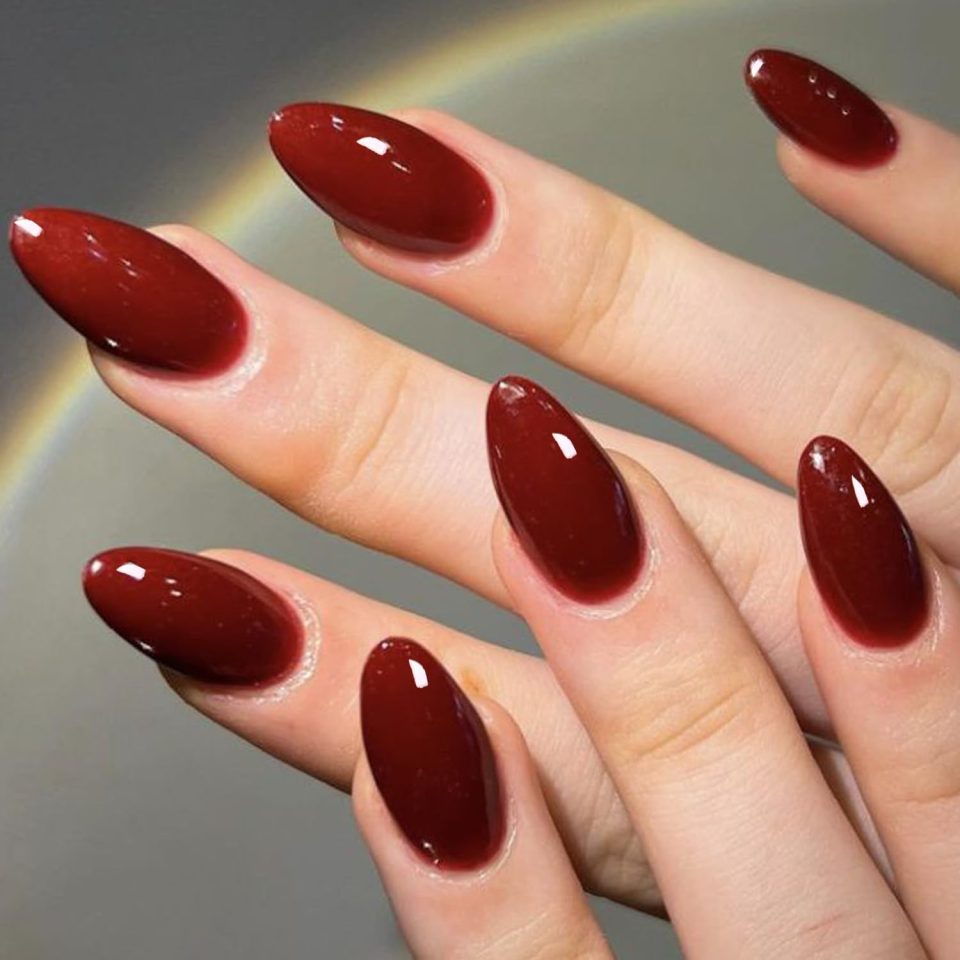 GLAMERMAID Cherry Red Press on Nails
