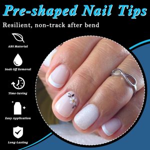 LoveOurHome 420pc Medium Squoval Gel Nail