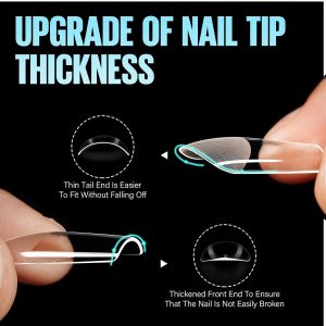 Medium Coffin Nail Tips.