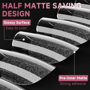 Medium Square Gel Nail